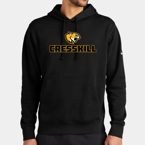 Club Fleece Sleeve Swoosh Pullover Hoodie (Personalized) Thumbnail