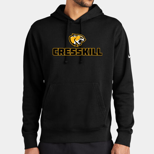 Club Fleece Sleeve Swoosh Pullover Hoodie (Personalized) Thumbnail